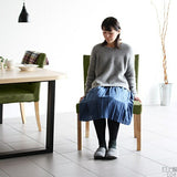 ドレッサーチェア 1人掛けチェア ー | JOY Mサイズ 肘なしタイプ 合皮生地 ナチュラル脚 1脚