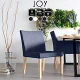 ドレッサーチェア 1人掛けチェア ー | JOY Mサイズ 肘なしタイプ 合皮生地 ナチュラル脚 1脚