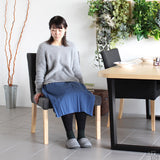 リビングチェア 1人掛け | JOY Mサイズ 肘なしタイプ NS-7生地 ナチュラル脚 1脚