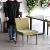 イス カフェ風 | JOY Sサイズ 肘なしタイプ ブラウン脚 モケット生地