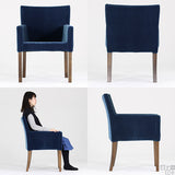 1人用ソファー チェア 椅子 | JOY Mサイズ 両肘タイプ モケット生地 ブラウン脚 1脚