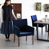 1人用ソファー チェア 椅子 | JOY Mサイズ 両肘タイプ モケット生地 ブラウン脚 1脚