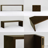 センターテーブル 天然木 ローテーブル | glande 1555CT