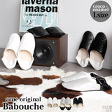 スリッパ スリッポン バブーシュ | バブーシュ L クロコ エナメル