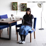 イス レストランチェアー 食卓椅子 | JOY Mサイズ 肘なしタイプ 迷彩 ブラウン脚 1脚