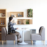 ウォールシェルフ 扉付き | WallBox7-DX E 単品M 木目