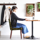 椅子 イス チェア | Joneチェア カバーリングタイプ ダークブラウン脚 迷彩生地