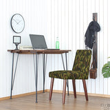 椅子 イス チェア | Joneチェア カバーリングタイプ ダークブラウン脚 迷彩生地