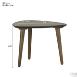 テーブル ウッドテーブル | glande-V 600×600三角LT