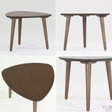 テーブル ウッドテーブル | glande-V 600×600三角LT