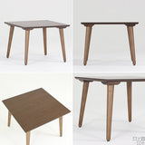 机 木製テーブル | glande-V 600×600四角LT