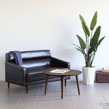 机 ウォールナット | glande-V 750×750丸LT