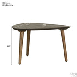 センターテーブル デスク カフェ風 | glande-V 750×750三角LT