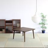 リビングテーブル 木製テーブル 天然木突板 | glande-V 750×750四角LT