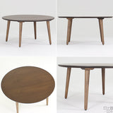 センターテーブル デスク カフェ | glande-V 900×900丸LT