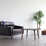 センターテーブル デスク カフェ | glande-V 900×900丸LT