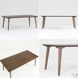 リビングテーブル 食卓 カフェ | glande-V 1200×600四角LT