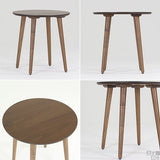 センターテーブル デスク カフェ風テーブル | glande-V 600×600丸HT