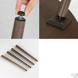 センターテーブル ウォールナット | glande-V 750×750丸HT