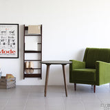 センターテーブル ウォールナット | glande-V 750×750丸HT