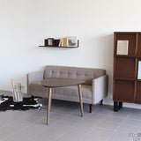 テーブル 木製 コーヒーテーブル | glande-V 750×750三角HT