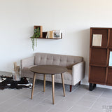 コーヒーテーブル カフェ風 | glande-V 900×900丸HT