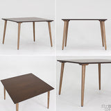 センターテーブル カフェ風インテリア | glande-V 900×900四角HT