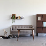 センターテーブル カフェ風インテリア | glande-V 900×900四角HT