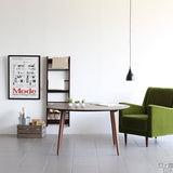 リビングテーブル 木製 ウッドテーブル | glande-V 1150×1150丸HT