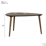 リビングテーブル カフェ風 食卓 | glande-V 1150×1150三角HT