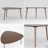 リビングテーブル カフェ風 食卓 | glande-V 1150×1150三角HT