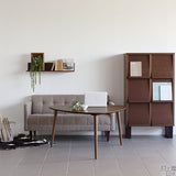 リビングテーブル カフェ風 食卓 | glande-V 1150×1150三角HT