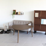 リビングテーブル カフェ風 食卓 | glande-V 1150×1150三角HT