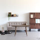 テーブル ウッド ラウンド脚 | glande-V 1200×600楕円HT