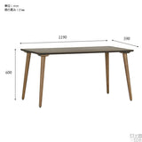 机 デスク ラウンド脚 | glande-V 1200×600四角HT