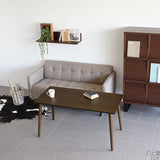 机 デスク ラウンド脚 | glande-V 1200×600四角HT