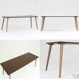 リビングテーブル デスク モダン | glande-V 1500×600四角HT