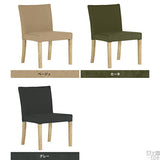 いす 北欧風 | JOY Sサイズ 肘なしタイプ モダン生地 ナチュラル脚