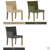 イス おしゃれ | JOY Sサイズ 右肘タイプ ブラウン脚 モダン生地