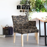 ソファチェア カフェチェアー | JOY Mサイズ 右肘タイプ 迷彩 ナチュラル脚 1脚