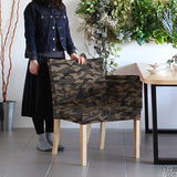 イス レストランチェアー カフェ風チェア | JOY Mサイズ 肘なしタイプ 迷彩 ナチュラル脚 1脚