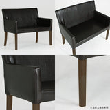 ダイニングチェア チェア ダイニングチェア | JOY 2P M両肘タイプ ブラウン脚 ソフィア