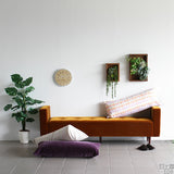 インテリア 抱き枕 ヘッドボード | 中綿付きクッション 43×100 モケット