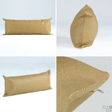 ロングクッション 寝室 抱き枕 | 中綿付きクッション 43×100 合皮