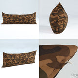 ヘッドボード 寝室 インテリア | 中綿付きクッション 43×100 迷彩