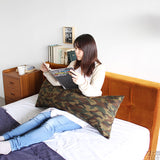 ヘッドボード 寝室 インテリア | 中綿付きクッション 43×100 迷彩