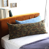 ヘッドボード 寝室 インテリア | 中綿付きクッション 43×100 迷彩