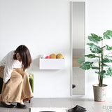 ウォールシェルフ ボックス サイズオーダー | WallBox7 cube 400 木目