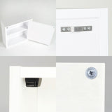 ウォールシェルフ 扉付き | WallBox7-DX D 単品M 棚付き 木目