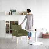 ダイニングチェア カフェチェア チェアー | LOWJOY 1P/ナチュラル脚 NS-7